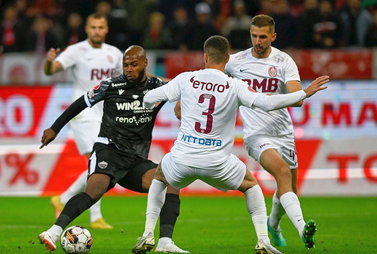 Un jucător de la CFR Cluj, cel mai slab pe Arena Națională! Cine s-a remarcat în Dinamo - CFR Cluj