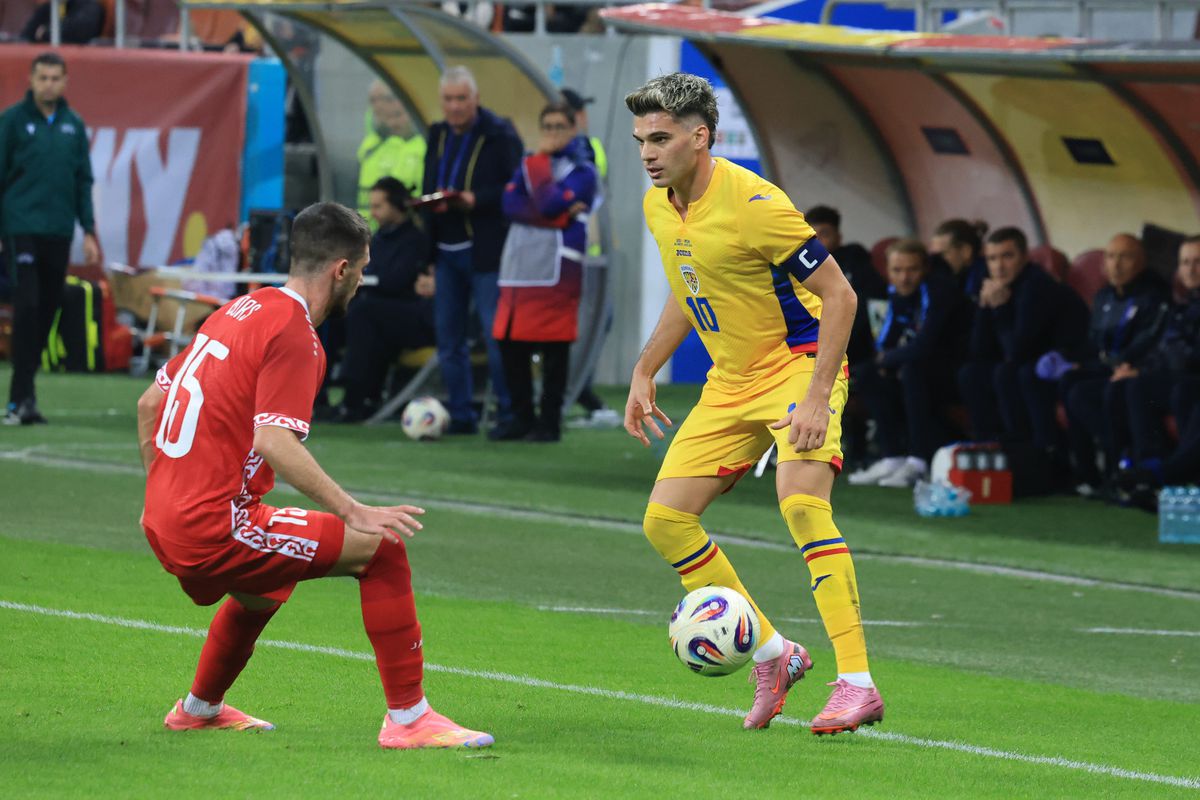 Louis Munteanu a reușit primul lui gol la echipa națională: „Când toată lumea spune că o să pleci...”