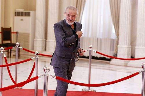 Gigi Becali, la Palatul Cotroceni / foto: Cristi Preda (GSP.ro)