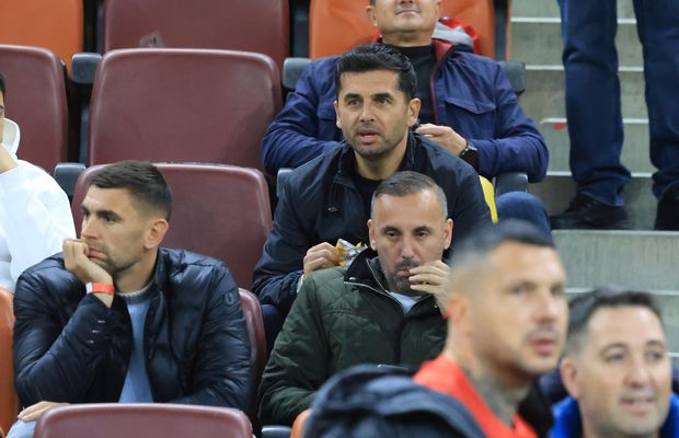Îl recunoști? Apariție discretă, la România - Moldova, a fostului mijlocaș de la Dinamo și FCSB