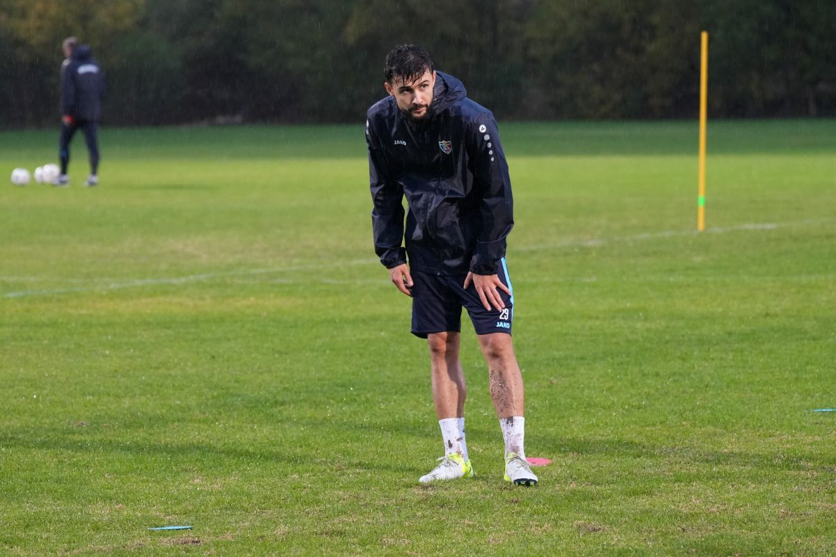 Antrenamentul oficial al Moldovei înaintea amicalului cu România