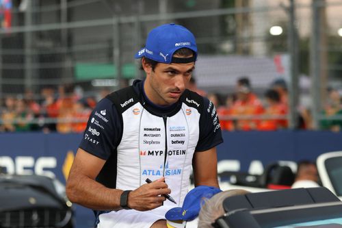 Carlos Sainz la Singapore. Foto: Imago