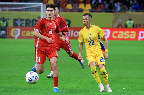 Cătălin Cîrjan, în meciul cu Moldova // foto: Ionuț Iordache (GSP)