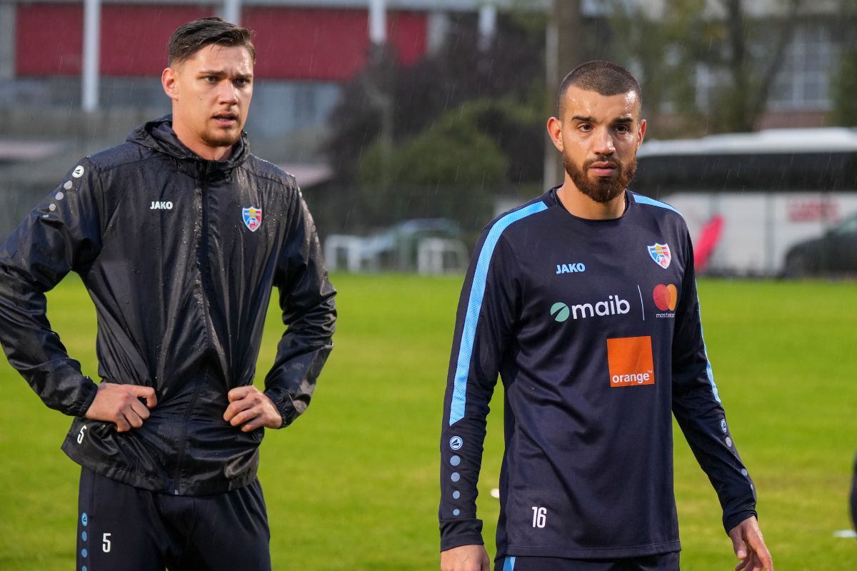 Antrenamentul oficial al Moldovei înaintea amicalului cu România