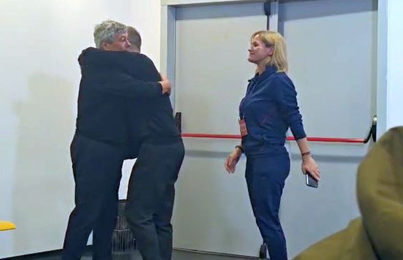 Lucescu a intrat în sală când selecționerul Moldovei încă nu încheiase conferința » Ce a ținut să-i transmită