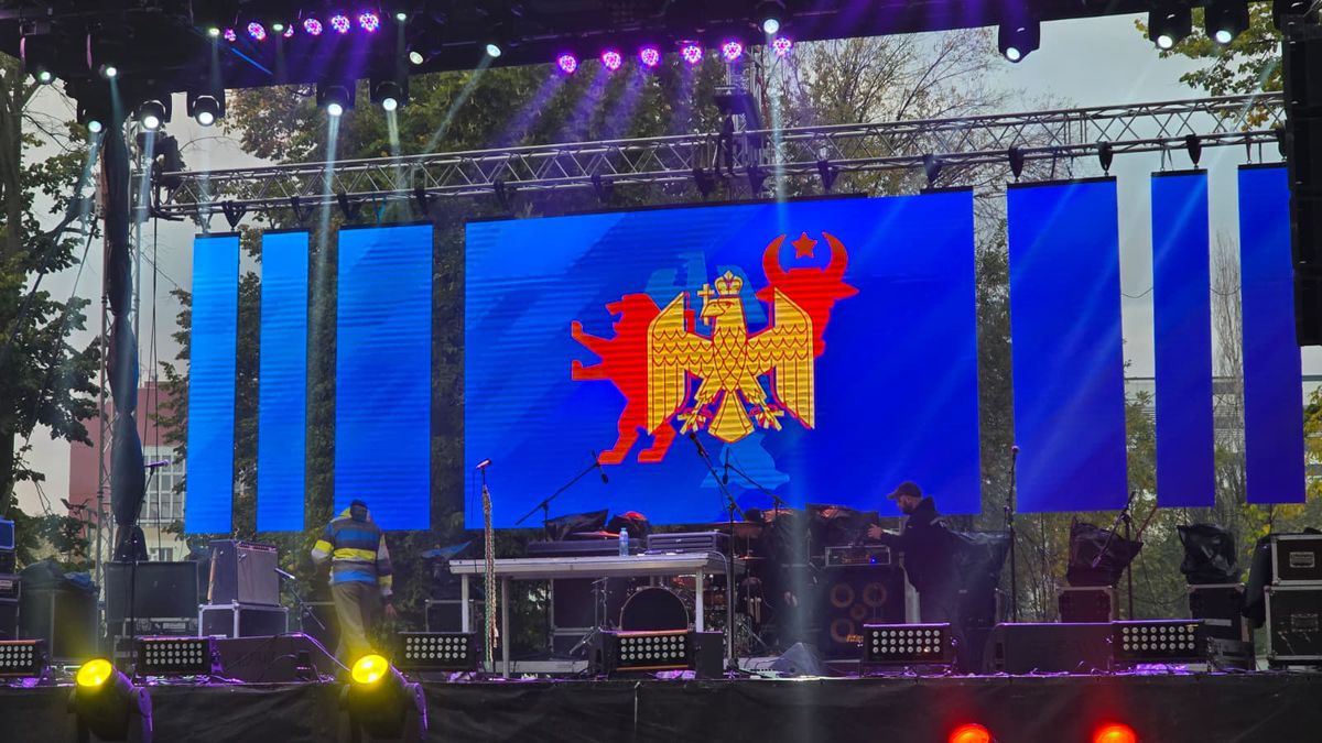 Imagini înainte de România - Moldova