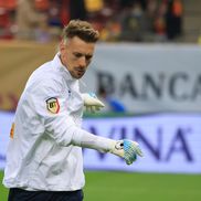 Ionuț Radu a ieșit la încălzire // foto: Ionuț Iordache (GSP)