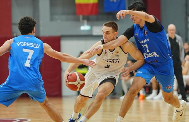 A 3-a etapă în 8 zile în Liga Națională de Baschet Masculin: Tudor Fometescu, MVP-ul rundei! Cum arată clasamentul