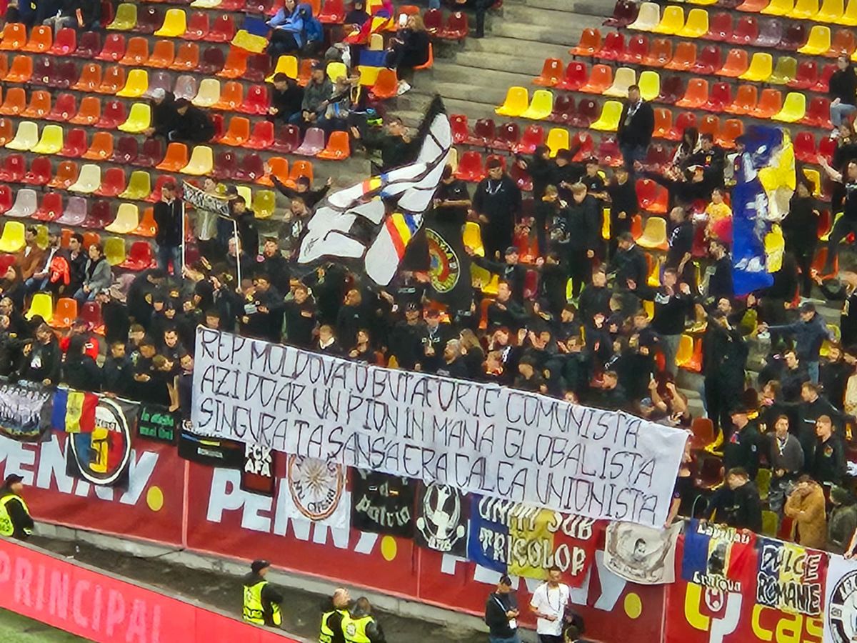 Galeriile s-au războit prin mesaje în Dinamo - Rapid » „Câinii” le-au luat fața giuleștenilor