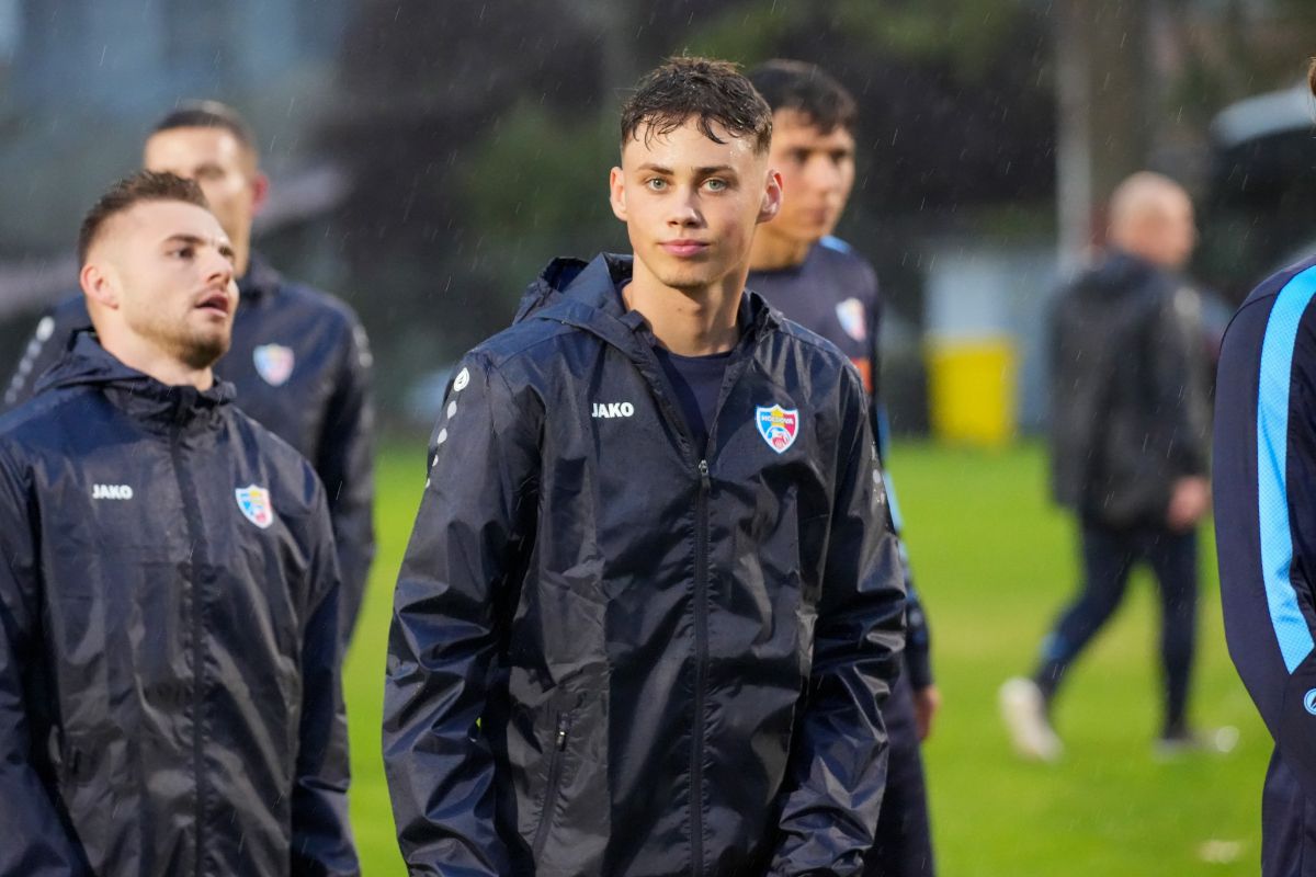 Antrenamentul oficial al Moldovei înaintea amicalului cu România