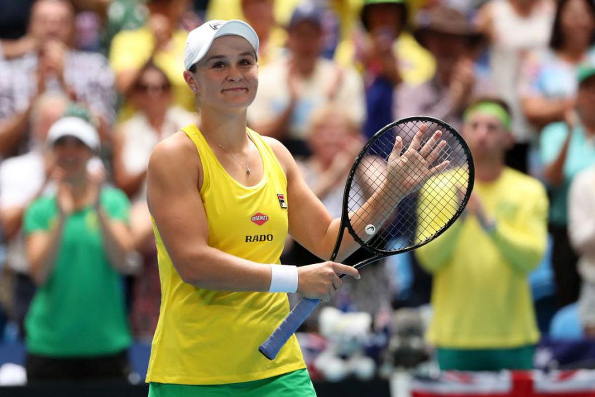 FINALA FED CUP, AUSTRALIA - FRANȚA // FOTO Rezultate incredibile în prima zi » Ashleigh Barty, victorie 6-0, 6-0! Și Mladenovic și-a „demolat” adversara