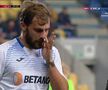 CHINDIA - CRAIOVA 1-1 // GALERIE FOTO Josip Ivancic l-a umplut de sânge pe Mihai Bălașa! Fotbalistul Chindiei văzut direct „ROȘU”