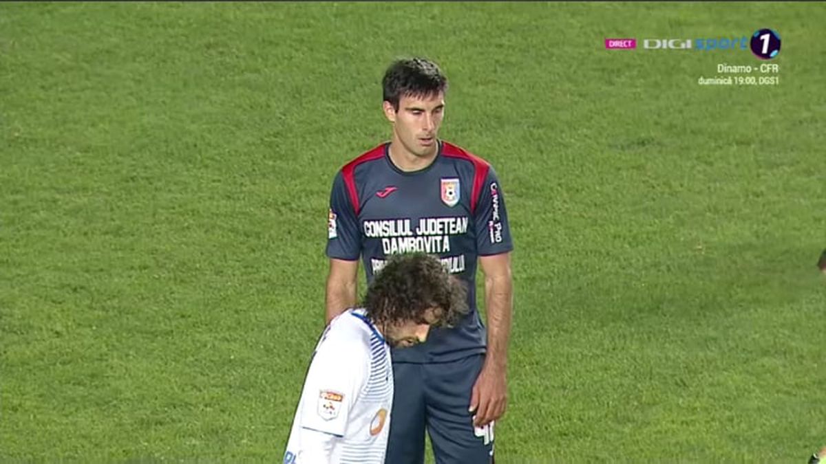 CHINDIA - CRAIOVA 1-1 // GALERIE FOTO Josip Ivancic l-a umplut de sânge pe Mihai Bălașa! Fotbalistul Chindiei văzut direct „ROȘU”