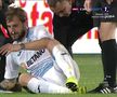 CHINDIA - CRAIOVA 1-1 // GALERIE FOTO Josip Ivancic l-a umplut de sânge pe Mihai Bălașa! Fotbalistul Chindiei văzut direct „ROȘU”