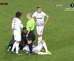 CHINDIA - CRAIOVA 1-1 // GALERIE FOTO Josip Ivancic l-a umplut de sânge pe Mihai Bălașa! Fotbalistul Chindiei văzut direct „ROȘU”
