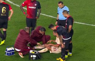 GAZIANTEP - GALATASARAY // FOTO+VIDEO Probleme pentru Cosmin Contra! Florin Andone s-a accidentat în minutul 9!