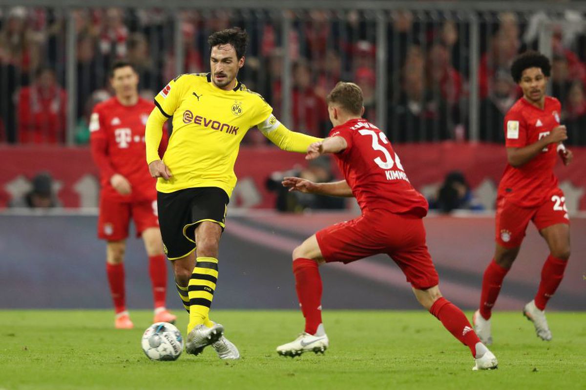 Bayern - Dortmund 4-0 » Bavarezii s-au distrat cu Borussia și au urcat pe locul 3 în Bundesliga