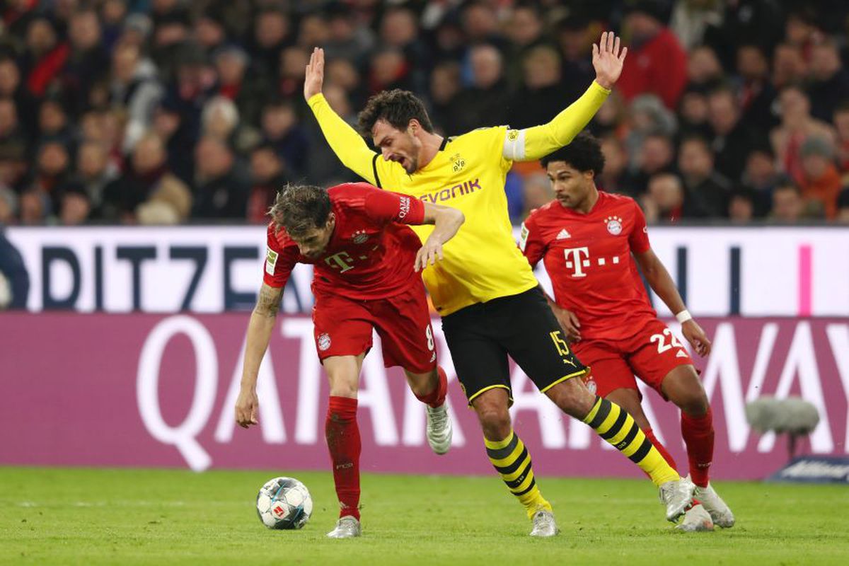 Bayern - Dortmund 4-0 » Bavarezii s-au distrat cu Borussia și au urcat pe locul 3 în Bundesliga