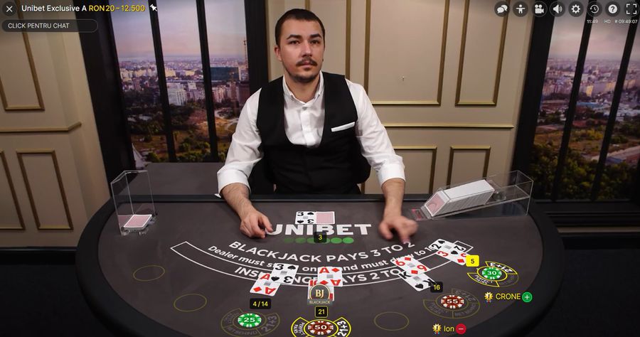 Unibet Casino, o destinație perfectă pentru jucătorii de blackjack