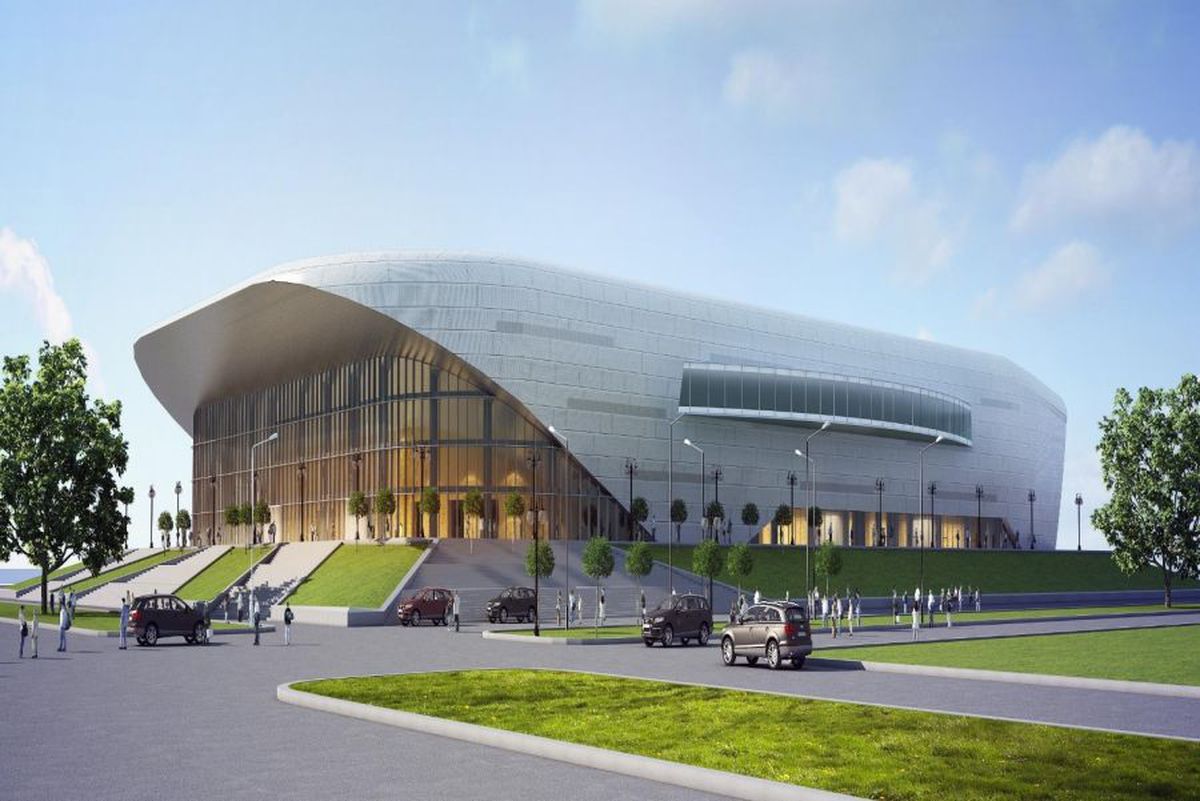 FOTO Imagini noi cu Sala Polivalentă de Constanța » CNI oferă informații despre stadiul lucrărilor