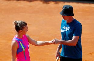 Simona Halep și Darren Cahill, schimb amuzant de replici: „Să începem cu o pauză”