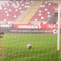 Portarul Alexandru Buzbuchi (27 de ani) a greșit flagrant la golul marcat de Vlad Morar (27 de ani), în prima repriză a partidei dintre UTA și Gaz Metan.