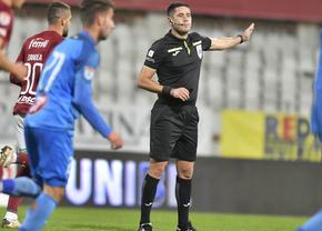 Arbitrul Robert Avram, acuzat că a jignit un jucător în Clinceni - Rapid: „Nu pot să tac!”
