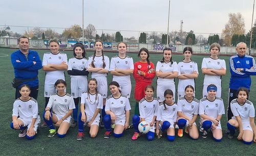 Echipa de junioare U15 a celor de la FCU Craiova