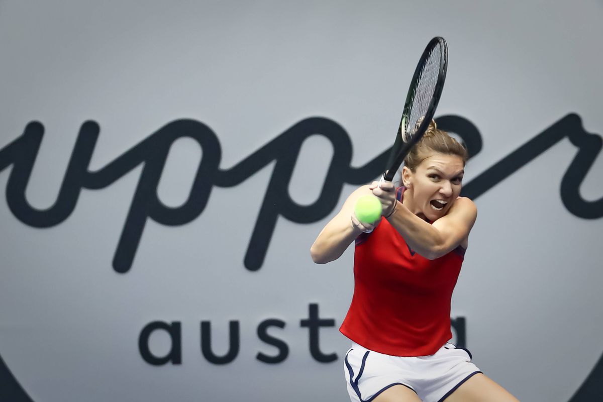 Simona Halep, prima reacție după victoria de la Linz » Cum a încurcat-o Aliaksandra Sasnovich + mesaj în română pentru fani