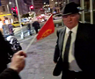 Dumitru Dragomir, conflict violent pe stradă cu protestatarul „Ceaușescu”