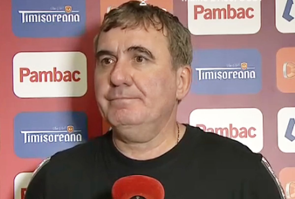 Hagi a vorbit despre event, apoi a plecat val-vârtej de la interviu: „Ați uitat câți tineri am băgat. Nu mai mutați bobul în altă parte”