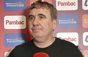 Hagi a vorbit despre event, apoi a plecat val-vârtej de la interviu: „Ați uitat câți tineri am băgat. Nu mai mutați bobul în altă parte”