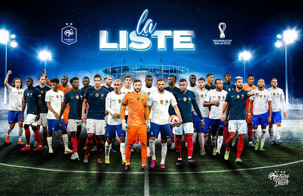 Didier Deschamps a anunțat lotul Franței pentru Campionatul Mondial » Titularul lui Real Madrid n-a avut loc