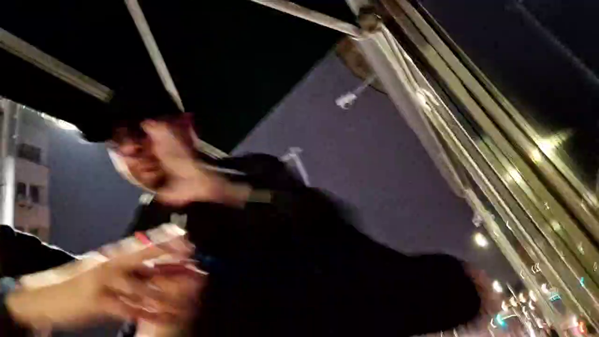 Dumitru Dragomir, conflict violent pe stradă cu protestatarul „Ceaușescu”