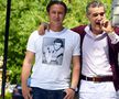 Gigi Becali, alături de Laurențiu Reghecampf