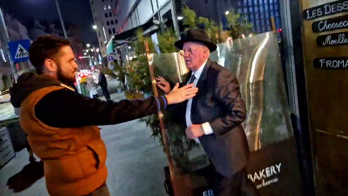 Dumitru Dragomir, conflict violent pe stradă cu protestatarul „Ceaușescu”