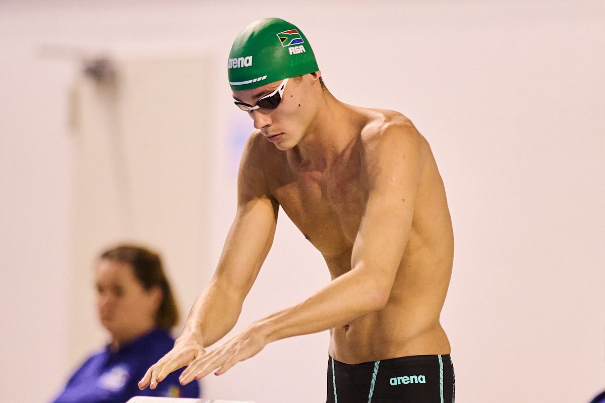 FOTO David Popovici, primul loc în finala de la 100m liber la Campionatele Naționale în bazin scurt