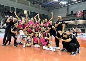 Alba Blaj a pornit cu dreptul în grupele Ligii Campionilor » Victorie spectaculoasă în fața campioanei Poloniei + „Setul al treilea a fost cheia”