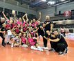 Alba Blaj, bucuria de după victorie Foto CEV