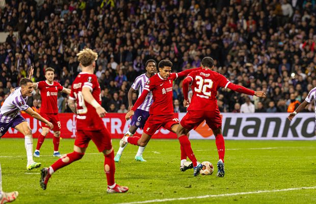 Meci haotic în Europa League » Liverpool a pierdut dramatic: gol anulat în 90+9!