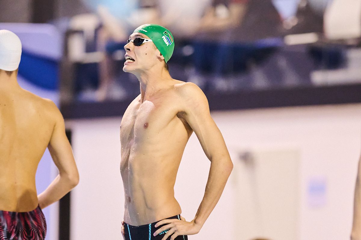 FOTO David Popovici, primul loc în finala de la 100m liber la Campionatele Naționale în bazin scurt