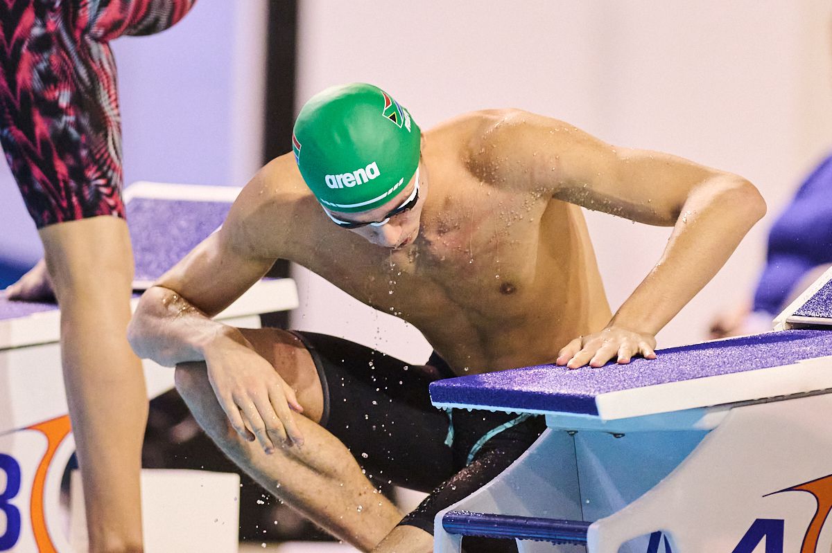 FOTO David Popovici, primul loc în finala de la 100m liber la Campionatele Naționale în bazin scurt