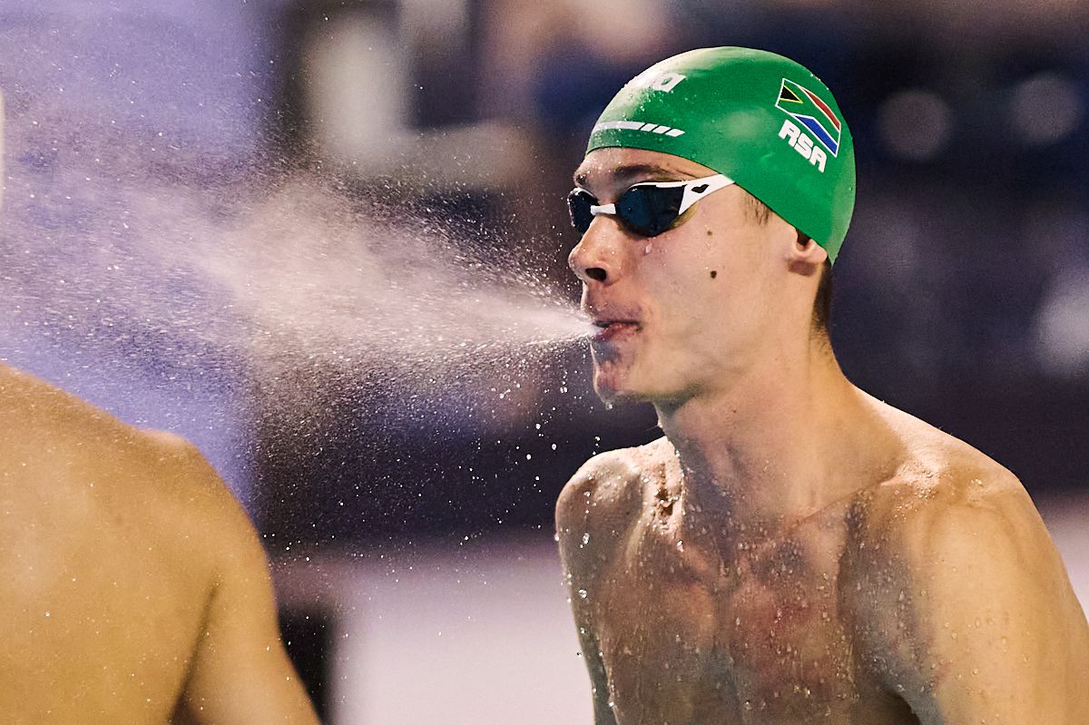 FOTO David Popovici, primul loc în finala de la 100m liber la Campionatele Naționale în bazin scurt