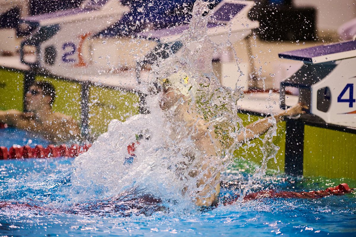 David Popovici, primul loc în finala de la 100 m liber la Campionatele Naționale în bazin scurt. E din nou campion național!