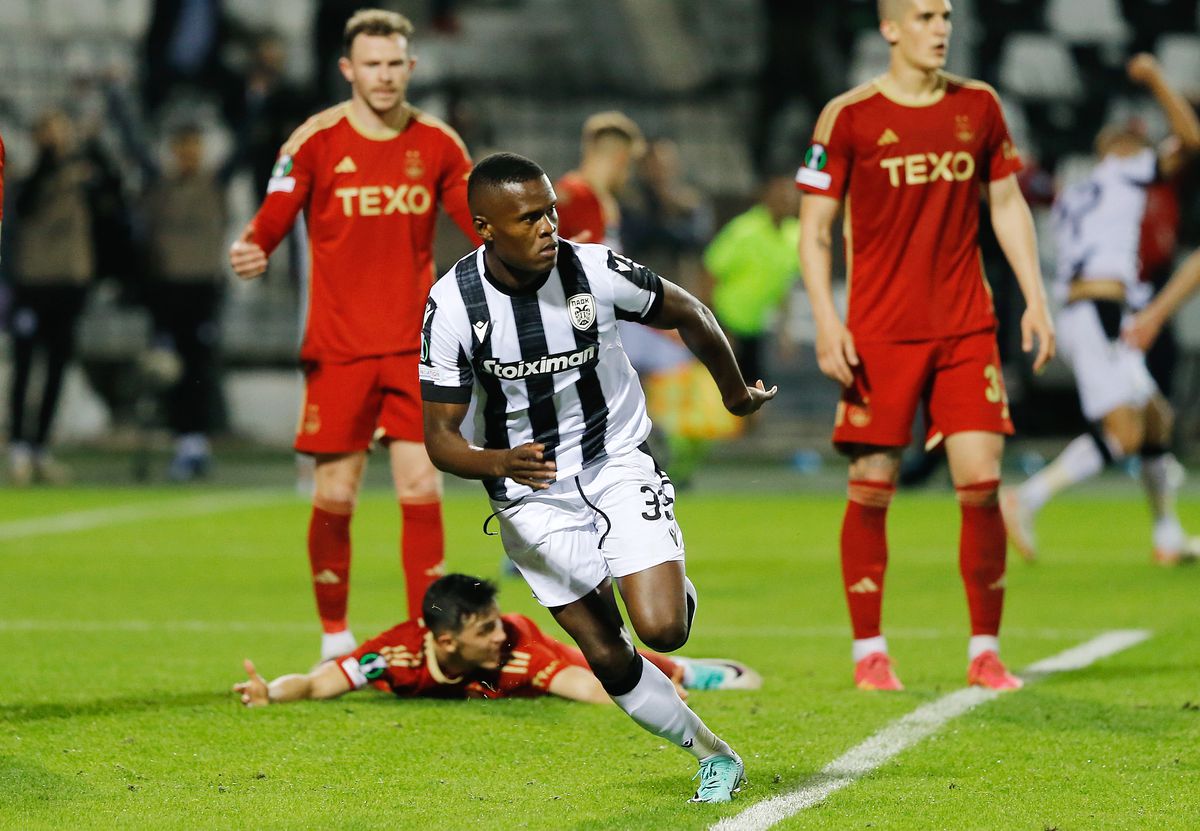 PAOK Salonic - Aberdeen, remiză în Conference League