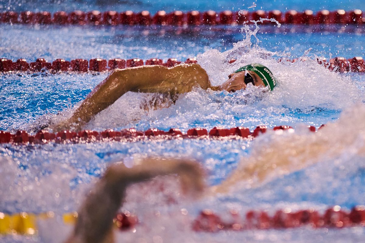 David Popovici, primul loc în finala de la 100 m liber la Campionatele Naționale în bazin scurt. E din nou campion național!