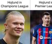 Hojlund, comparat cu Lewandowski în meciurile de Premier League. Polonezul nu a mai marcat de 6 meciuri