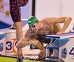 FOTO David Popovici, primul loc în finala de la 100m liber la Campionatele Naționale în bazin scurt