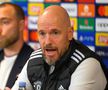 Ten Hag a „tunat” după meci » Ce scuze a găsit pentru înfrângerea cu FC Copenhaga: „Ăsta nu mai e fotbal!”