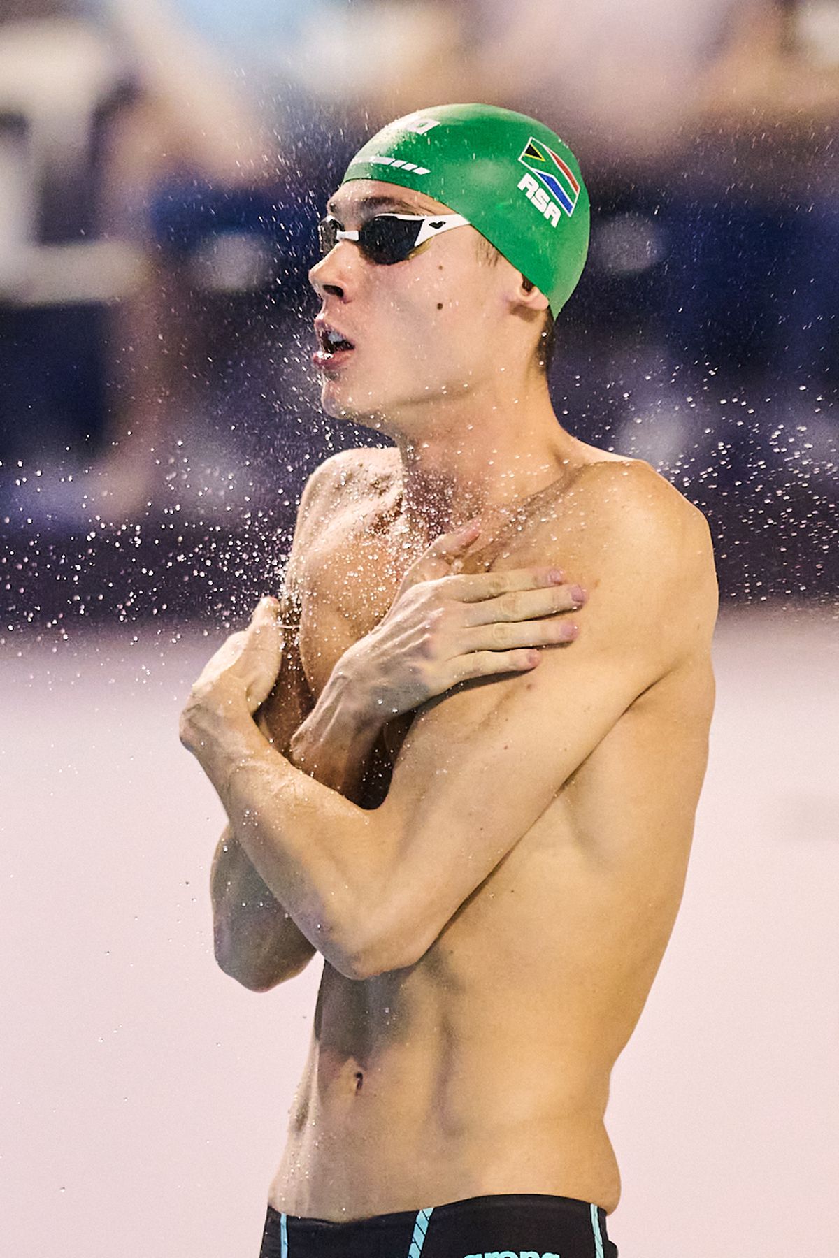 David Popovici, primul loc în finala de la 100 m liber la Campionatele Naționale în bazin scurt. E din nou campion național!